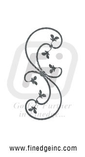 Wrought Iron Decorative Panel