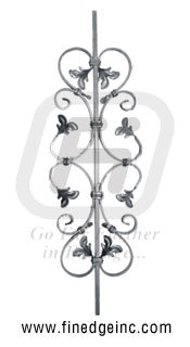 Wrought Iron Decorative Panel