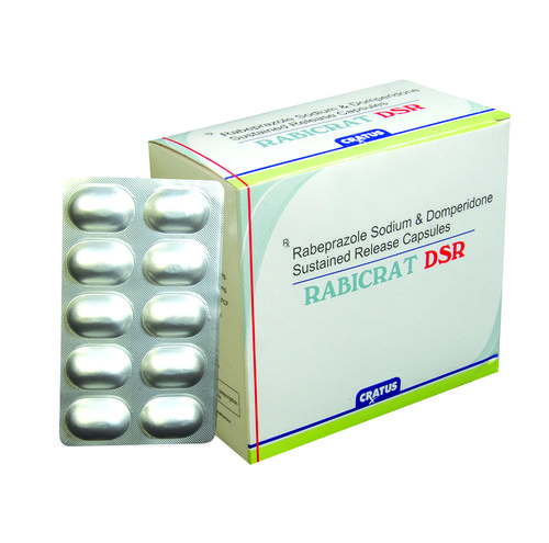 Rabeprazole & Domperidone Capsules - Active Ingredients: Rabeprazole & Domperidone, Dosage Form: Capsules | Features: Acid Reduction, Fast Relief, Gastro Protection, Improved Digestion