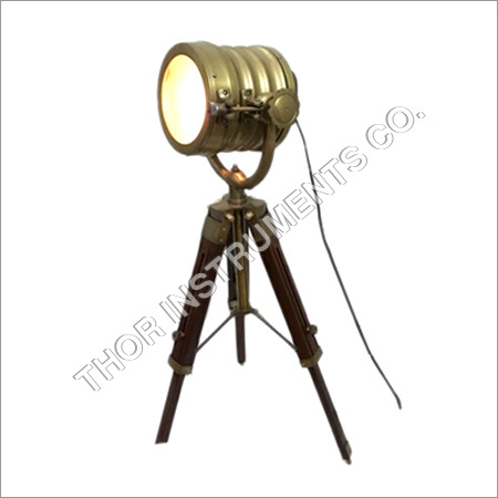 Nautical  Studio  Lamp Spot Search Light W/ Tripod Stand