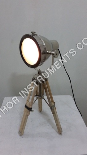 Collectible Spot Search Light Table Lamp With Tripod Stand
