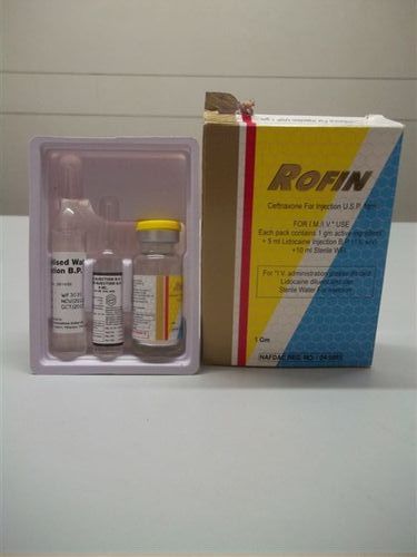 Ceftriaxone For Injection USP 1 gm