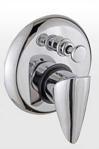 Stainless Steel Single Lever Diverter 4 Way