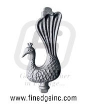 Wrought Iron Rail Heads