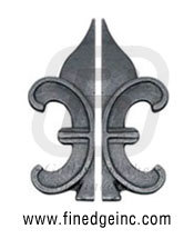 Wrought Iron Rail Heads