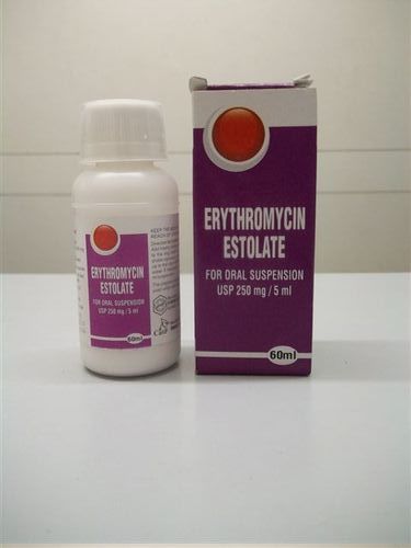 Erythromycin Estolate Oral Suspension USP 250 mg