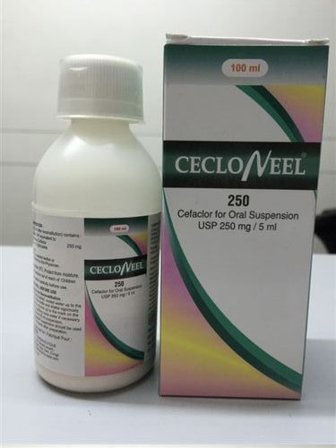 Cefaclor for oral suspension USP 250mg