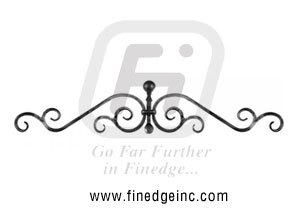 Wrought Iron Gate Tops Overthrows