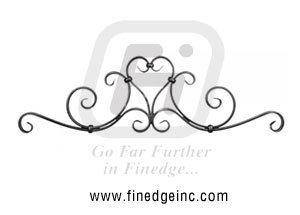 Wrought Iron Gate Tops Overthrows