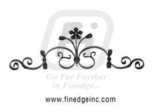 Wrought Iron Gate Tops Overthrows