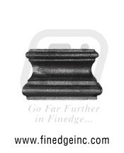 Cast Iron Square Collars