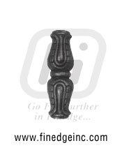 Cast Iron Square Collars