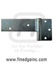 Lock Prison Hinge - Steel, Variable Size, Galvanized | Heavy-duty, Secure, Corrosion Resistant, Pre-drilled Holes