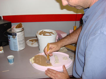Bronze Putty Adhesive