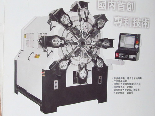 Camless CNC Spring Machine