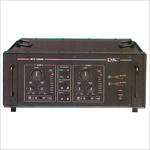 Two Zone PA-Amplifiers Two Zone PA-Amplifiers