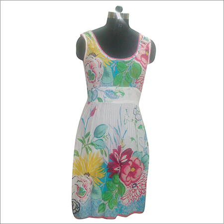Flower Print Ladies Tops