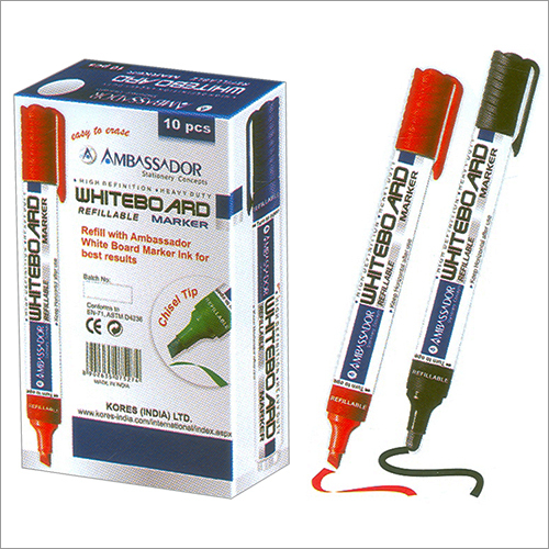 Refillable White Board Marker