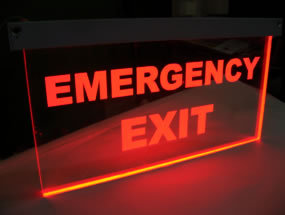 Exit Light Signage