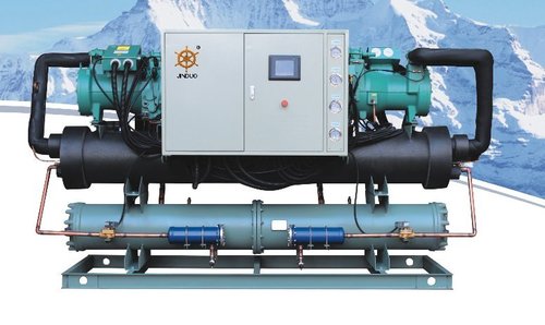 Screw Chiller - Semi-Hermetic Compressor, Shell and Tube Condenser & Evaporator, Capacity Control 0-100%, Multi-Layer Safety Protection, 3P-390-50Hz Power Supply, R22 Refrigerant, High Efficiency, Optimum Performance, Low Power Consumption
