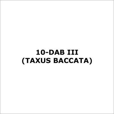 10-Dab Iii (Taxus Baccata)