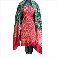 Cotton Gadwal Dress Material