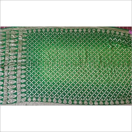 Green Banarasi Cotton Saree