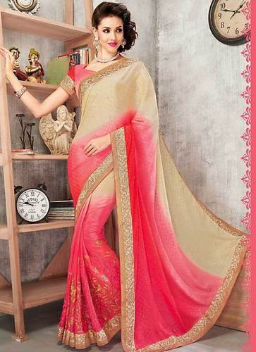 Mirror work sarees