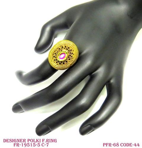 Designer Polki Ring