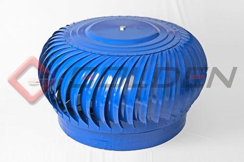 Wind Driven Turbo Ventilator - Color: Blue