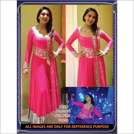 PINK COLOURED  SALWAR KAMEEZ
