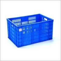 Pp Crates - Material: Paper | Size: 600x400 Mm, Capacity: 65 Ltr, Color: Blue, Weight: 100-5000 Grams, Available In Multiple Heights