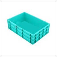 Fabricated Jumbo Crates - Plastic, Od 650x450x210 Mm, Id 610x405x200 Mm, 60 Ltr, Green, Rigid | Dependable, Long-lasting, Low Maintenance, Perfect Finish
