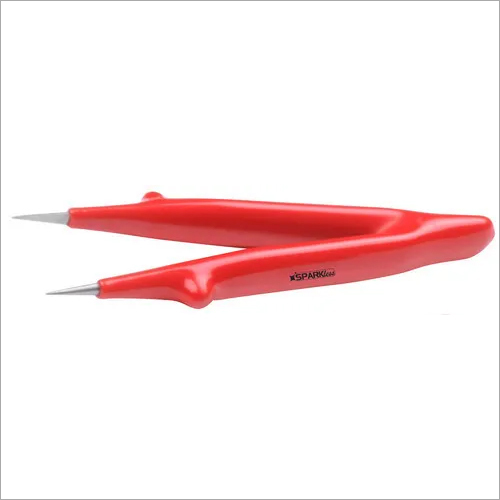 VDE 1000v Insulated Precision Tweezers Straight