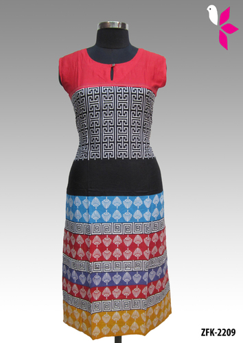 Rayon Printed Kurti