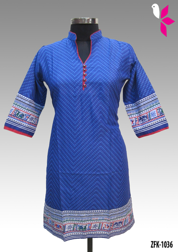 Cotton Printed Kurti