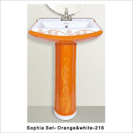 Sophia Rustic Pedestal Wash Basin