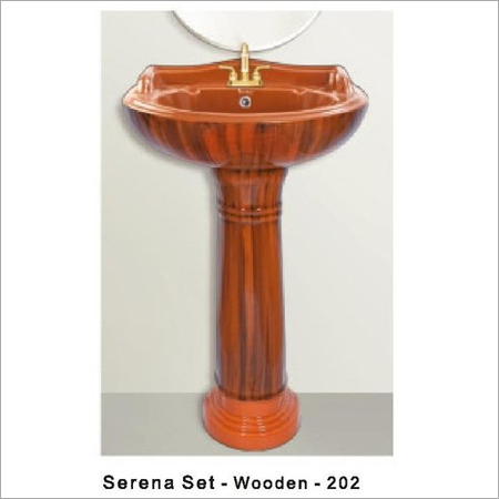 Brown Serena Wooden Wash Basin 202