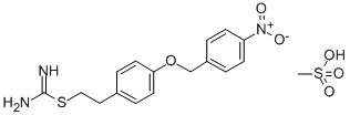 2-[2-[4-(4-NITROBENZYLOXY)PHENYL]ETHYL]ISOTHIOUREA MESYLATE