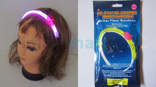 Glow Fashionable Flower Hair Band