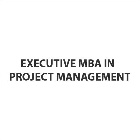 Executive MBA in Project Management