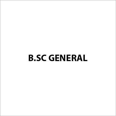 B Sc General