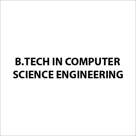 B Tech in Computer Science Engineering