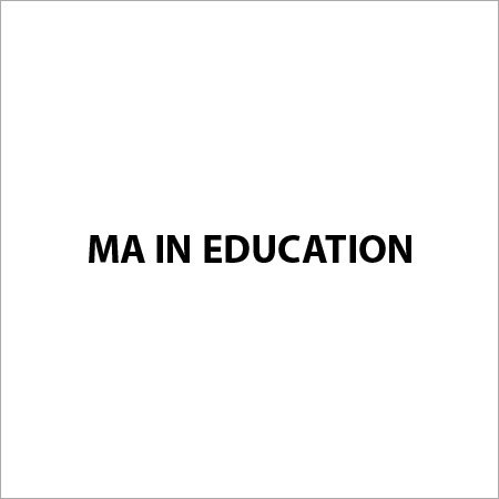 MA in Education