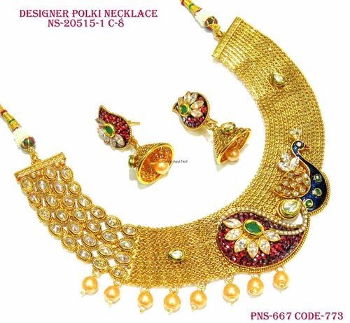 Designer Polki Necklace