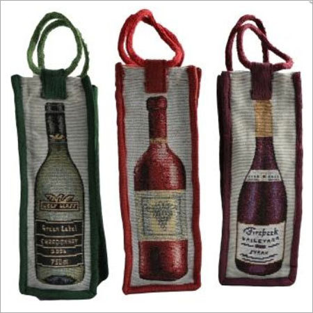 Tapestry Jute Bag