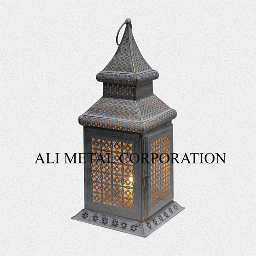 POWDERCOAT MOROCCAN LANTERN