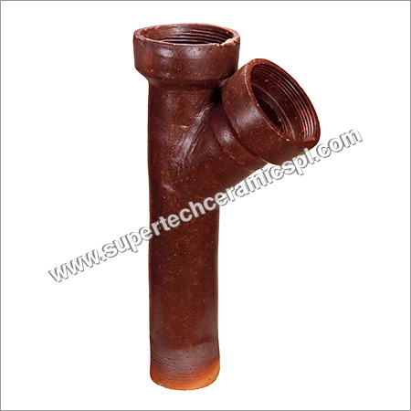 Glazed SW Sewer Single Y Pipe