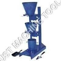 Compaction Factor Apparatus - Mild Steel, 10-50 Kg Weight, Blue Color | Includes 2 Conical Hoppers, Tamping Rod, And Plasterer's Trowel