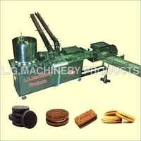Automatic Cream Biscuit Sandwiching Machine